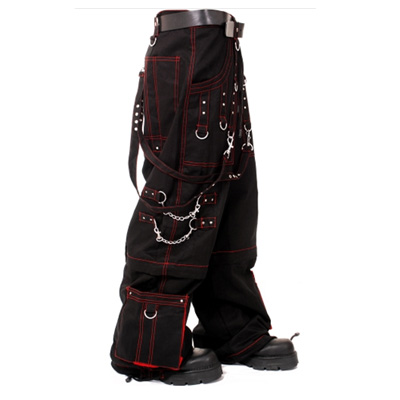 Heavy pants black/red - Dead Threads Heavy pants black/red - Dead Threads